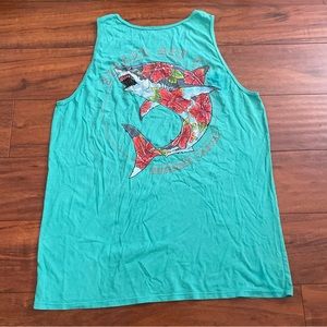 NEW SULLEN ART COLLECTIVE BUSINESS CASUAL GREEN TANK TOP SZ EXTRA LARGE XL